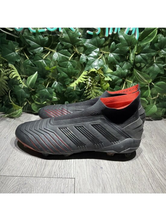 Adidas Predator 19+ FG Soccer Black BC0549 Men Size  13 main image 8
